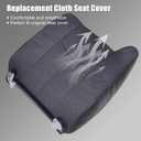 GXARTS Seat Cover Jump Seat Fit for Chevy Silverado GMC Sierra 2003-2007