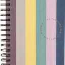 Fringe Studio 17 Month Planner (Aug 2023- Dec. 2024), "BOLD STRIPE", Paper Cover, 5.75" x 8.25", includes Stickers & Interior Pocket, 236 pages, Esprit Collection (113110)
