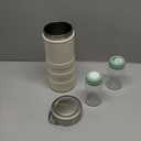 22oz Full-Day Cold-Chain Breastmilk Cooler, Double-Wall Vacuum Stainless Steel with 360 Cooling, Keeps Milk 50F for 24 Hours, Leak-Proof BPA-Free, Easy to Clean, Includes 2 Bottles