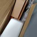 Smart FENDEE 12.4 Tall Small Teak Shower Stool for Shaving, Waterproof Corner Foot Rest with Storage Basket, Space-Saving Design for Compact Showers