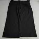 Haggar Men's Cool 18 Pro Classic Fit Flat Front Casual Stretch Performance Golf Pant (40W x 32L, Black)