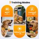2 in1 Dog Bark and Shock Collar - 4500FT Anti Bark Collar with Remote, 3 Training Modes (Tone, Vibration, Safe Shock), IP67 Waterproof, Portable Training Collar for Medium and Large Dogs (5-120lbs)