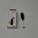 Chefman Handheld Electric Milk Frother Create Foam for Coffee, Cappuccinos, & Lattes, Mix Matcha & Protein Powder, Cordless & Compact, Stainless Steel Wand, Battery Operated