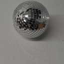 Alytimes Mirror Disco Ball - 8-Inch Cool and Fun Silver Hanging Party Disco Ball Big Party Decorations, Party Design