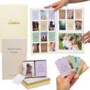 Vision Board Kit - Premade Dream Board with Manifestation Pictures Supplies, Goal Collage Book for Wall, Complete Mood Boards Kits, Law of Attraction Journal Planner Affirmation Cards for Women Adults