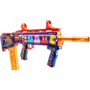 XSHOT Skins Pro Series 1 Pac-Man Long Shot Blaster by ZURU with 40 Darts, Air Pocket Technology Darts and Dart Storage, Outdoor Toy, Teens and Adults