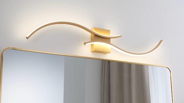 Likelgn LED Bathroom Vanity Light Fixture, 39 inch, Matte Black, 3000K-6500K Color Adjustable, Wall Mounted