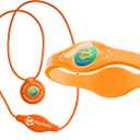 Power Balance Silicone Rubber Wristbands Bracelets Sports and Silicone Pendant Necklace for Men and Women
