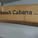 Gorich Beach Cabana with UPF50+ UV Protection, 8x8 FT/10x10 FT Beach Canopy Tent with Side Wall, Easy Setup, Windproof Portable Sun Shelter Shade for Family