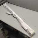 42 Inch Extra Tall Baby Gate 0"-39" Wide Narrow Pet Gate Tall Retractable Baby Gates for Dogs Mesh Dog Gates Indoor Pet Gate for Stairs Doorways Hallways, White