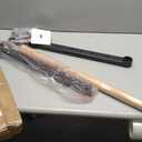 DHT Wood Stall Bar, Swedish Ladder Suspension Trainer with 9 Strategic Rods, for Home, Gym, School and Clinics, Black