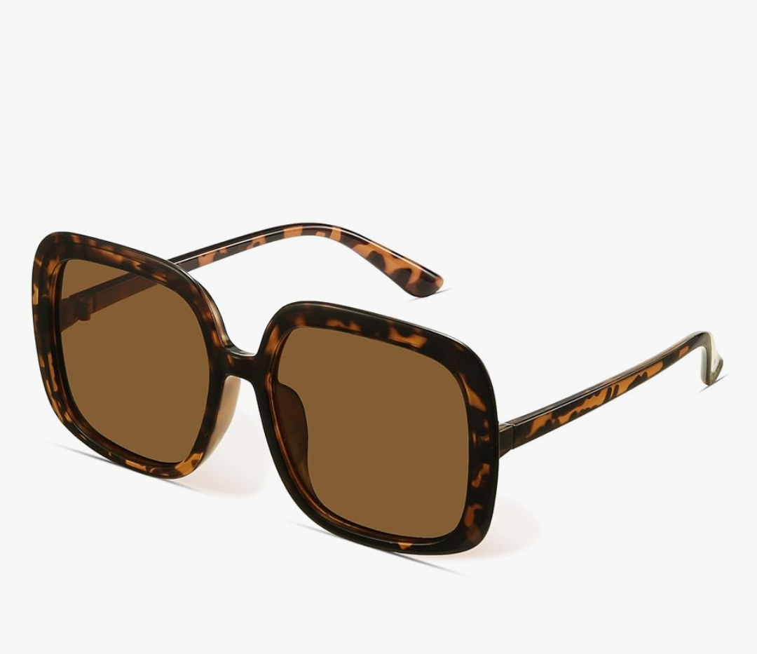 miyya Oversized Polarized Sunglasses Women, Trendy Retro Sun Glasses for Women 2025, Oversized Shades