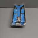 10 x trilece Child Kids Boys Girls Toddlers Infant Baby Suspenders Adjustable Y Back Suspenders (Blue)