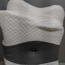 Memory Foam Pillows, Cervical Pillow for Neck and Shoulder Pain Relief, Ergonomic Contour Bed Pillow, Soft for Side Sleep Stomach Sleeping and Back Sleeper (Queen Size-24.8''Lx14.96''Wx5.78''H, Grey)