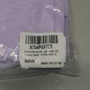 SUUKSESS Women Sexy Mesh Sheer Crop Tank Tops Sleeveless Ruched Going Out Tops (Medium, Purple)