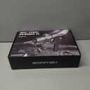 Toy Gun Automatic Sniper Rifle with Tactical Vest Kit Futuristic Electric High Speed Toy Foam Blaster Gun with 150 Darts Shooting Games Toys Birthday for Boys Adults Age 8+