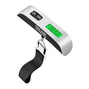 Luggage Scale, 110lb Luggage Weight Scale with 4 Unit Switching Functions&LED Display, Luggage Scale Travel Digital for Weighing Luggage, Backpacks, Packages and Markets
