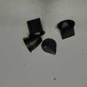 4 x 385310076 Duckbill Valve Kit for Dometic Sealand Vacuum Generators Water Pumps S12D S12DAB S24D S32D S115A S12 52A S32 T12 T24 T32, 1-1/2" Black Pump Bellow Replacement Part