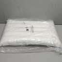 MINUPWELL Ultra Flat Pillows for Sleeping Thin, 7D High Support 2.5 inch Height Ultra Thin Pillows,Slim Bed Pillows for Stomach Sleeper,Standard Size -18x26 in (White)