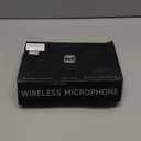 Wireless Microphone, Rechargeable Wireless Microphones with One-to-One Chip Connection and LED Lights, 40H Duration, 200FT Range Receiving, Less Latency Karaoke Microphone for Singing, Speech, Party