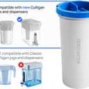 Culligan with ZeroWater Technology Filter Replacement, 5-Stage Advanced Water Filter 1 Count