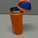 Owala Kids FreeSip Insulated Stainless Steel Water Bottle with Straw for Sports, Travel, and School BPA-Free Sports Water Bottle, 16 oz, Blue Citrus