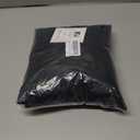 Esmeling Women Summer 2 Piece Pajamas Ruffled Short Sleeve Tops and Shorts Cute Bow Front Pajama Sets (Black, M)