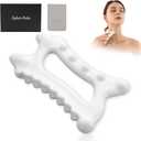 Ceramic Gua Sha Massage Tool, Advanced Face&Body Gua Sha Tools Skin Care for Mother Women Men, Korean Gua Sha Facial Tools (Dual Row of Massage)