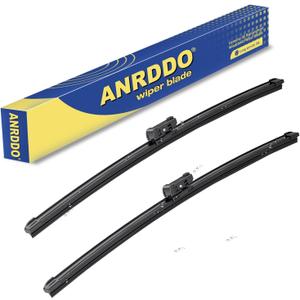 2 wipers Replacement For 2012 2013 2014 2015 2016 2017 2018 Tesla Model S Original Equipment Replacement Windshield Wiper Blades Set - 28"+18" (Set of 2) Top Lock