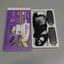 Wireless HDMI Transmitter and Receiver 328FT/100M,4K Decode Plug & Play Portable 5G+2.4G Wireless Display Adapter Extender Kit for Video and Audio to Monitor (Black)