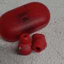 Beats Solo Buds - Wireless Bluetooth Earbuds | 18 Hours of Battery Life | Apple & Android Compatibility | Built-in Microphone - Transparent Red