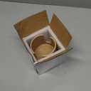 Zoeeker Sponge Holder for Kitchen Sink, Ceramic Sink Caddy Scrub Sponge Tray Dish Rack for Scrubbers, Kitchen Organizer, Brown (Hammer Pattern)