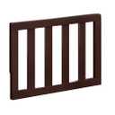 Storkcraft & Graco Toddler Safety Guardrail with Slats (Espresso) – GREENGUARD Gold Certified, Converts Compatible Storkcraft & Graco Crib to Toddler Bed, Each Guardrail Sold Individually