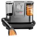 UltraHeat Carpet Cleaner, Heating & Powerful Upholstery Cleaner Machine,Portable Spot with 360°Wheels, 1.8-inch Deep Stain Warm Rug Cleaner for Car, Stairs, Couches. Black