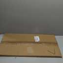HVAC Premium 12'' x 26'' [Duct Opening] Flat Stamped Steel Return Air Grille - Sidewall and Ceiling - HVAC Vent Duct Cover - White [Outer Dimensions: 13.75''w X 27.75''h]
