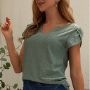 Womens T Shirts Plain Summer Tees Short Sleeve Casual Tops with Fretwork
xxl