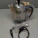 Farberware Electric Coffee Percolator, FCP240, Stainless Steel Basket, Automatic Keep Warm, No-Drip Spout, 4 Cup