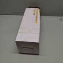 Large Stone Drying Mat for Kitchen Counter, Quick Drying Foldable Dish Drying Mat, Super Absorbent Diatomaceous Earth Drying Mat for Dishes Bottles Cups, Match Any Countertop (White, 22.8"x15.4")