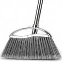 Outdoor Stiff Bristles Angle Broom Heavy Duty Sweeping Patio Broom with Long Handle for Garage Garden Commercial and Industrial