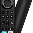 Replacement Voice Remote Control Fit for Fire Smart TV Stick/Cube, Firestick 4K/4K Max(1st / 2nd Gen), Stick HD/Lite, Smart TV 3rd Gen, Compatible with Insignia/Pioneer Smart TVs