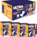 Inspire Ultra Dimples Diaper Booster Pads | Our Most Absorbent Diaper Inserts Ever | Diaper Pads Inserts Overnight or Daytime | Diaper Liners Turn Any Diaper into Super Overnight Diapers for Babies, Count 84