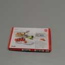 ZWILLING Fresh & Save 2-pc Drip Tray for Glass Storage Containers with Lids, Meal Prep Containers, Medium/Large, White