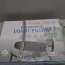 PT ENDORSED Donut Pillow for Tailbone Pain Relief - Hemorrhoid Pillow for Sitting, Orthopedic Donut Seat Cushion for Pressure Relief, Post Surgery, Postpartum Pregnancy, Lifting Cushions for Coccyx