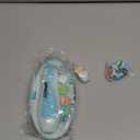 Fansidi Upgraded Baby Nail Trimmer Electric | Easy & Safe Baby Nail File, Precise 4-Stage Gentle Nail Buffer + Nail Clippers for Newborn to Toddler, with 18 Grinding Heads & Soft LED Light, Blue