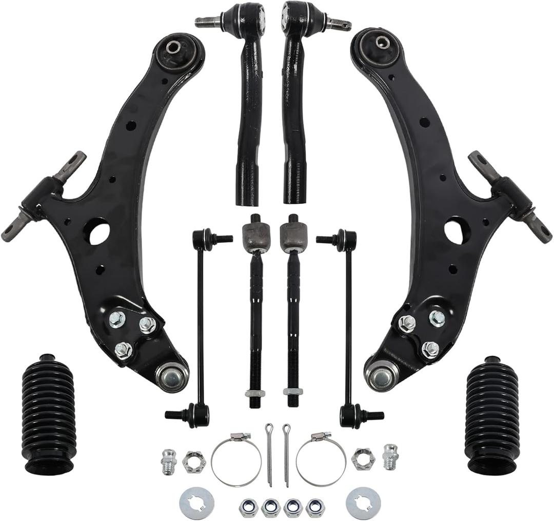 12PCS Front Lower Control Arm w/Ball Joint K620333 K620334