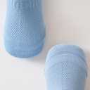 Girls Socks 9 Pairs Ankle Athletic Socks White Cotton Sock For Little Big Kids