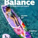 SLOOSH Inflatable Stand Up Paddle Board, 10'6" Paddle Boards with Premium Accessories, Non-Slip EVA Deck, Ultra-Light Carry Bag Pump, Ripple SUP for Youth & Adults of All Skill Levels