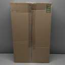 Snap-N-Store Vinyl Record Storage Box - 12" - 2 Pack - Crate Holds up to 75 Vinyl Albums - Black