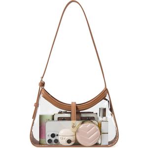CLUCI Shoulder Bag for Women, Purses for Women, Handbag Hobo Bags Vegan Leather Crossbody Purse with Adjustable Strap
(Black, Size 8)