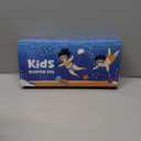 2 Sets Kids Snorkeling Gear for Ages 3-14, Anti-Fog 180 Clear View Dry Top Snorkel Set, Swimming Mask with Nose Cover & Tempered Glass Goggles for Youth Boys Girls Junior (Small-Medium, Light Blue+Yellow)